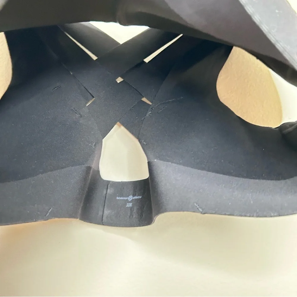 NWOT Lululemon Enlite Weave-Back Bra High Support D-DDD Cups Black 32E - Picture 6 of 9